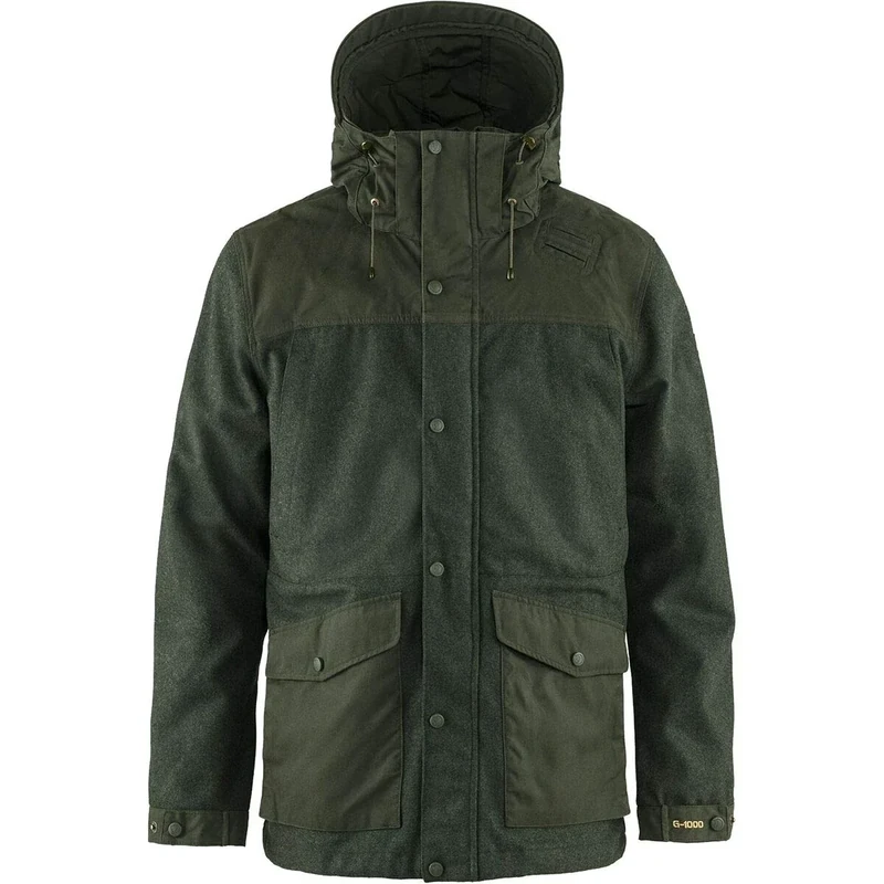 FJALLRAVEN F86903-662 Värmland Wool Jacket M Deep Forest L