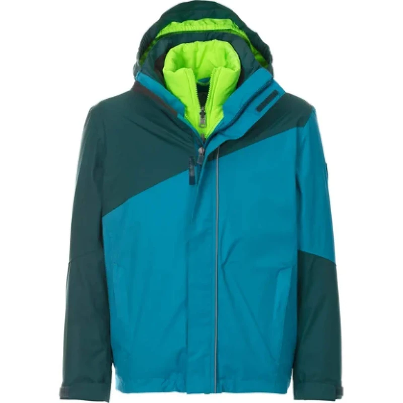 Mckinley Alyan 3: 1 double jacket Children's Jacket - Blue, 176