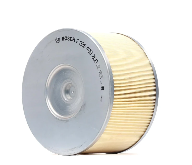Bosch S0260 Car Air Filter - Separates Particles from the Air Intake - Moisture-resistant plus High Tensile Strength