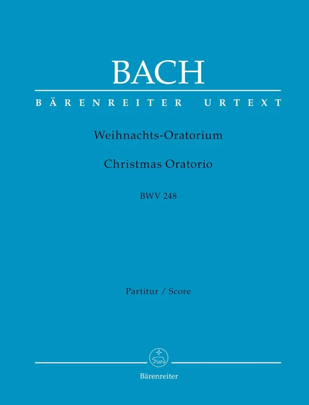 Christmas Oratorio (BWV 248) (Full Score, Mixed Voice Choir)
