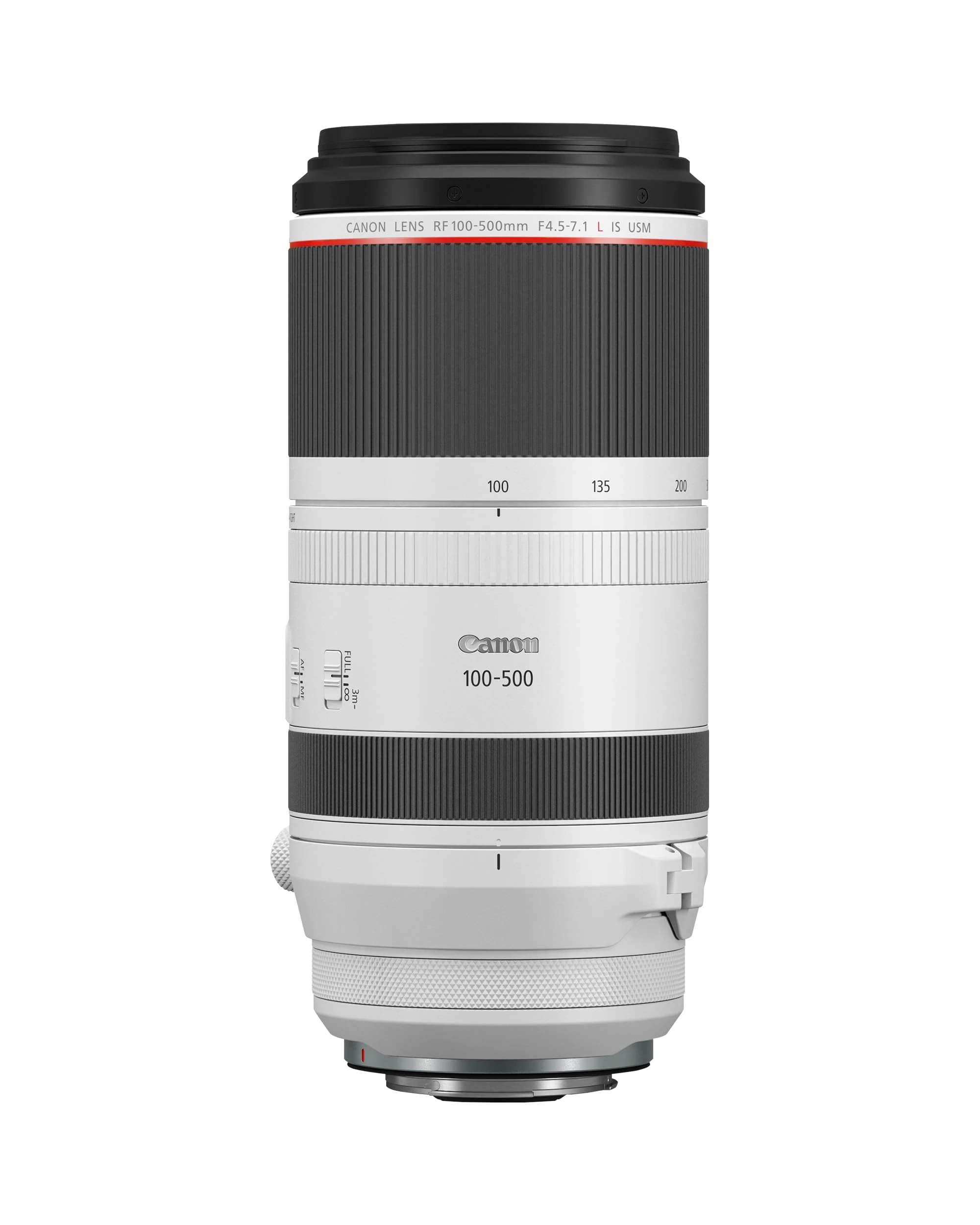 Canon RF 100-500mm F4.5-7.1L IS USM - L-Series Telephoto Zoom Lens with 5-Stop Image Stabilisation, Dual Nano USM, ASC Coating - For Canon EOS R Mirrorless Cameras