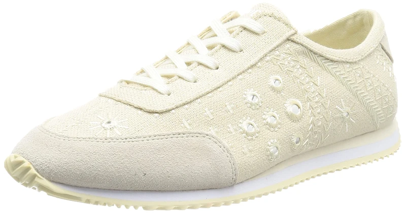 Desigual Women's Shoes_Royal_Exotic Trainers, Beige, 7 UK