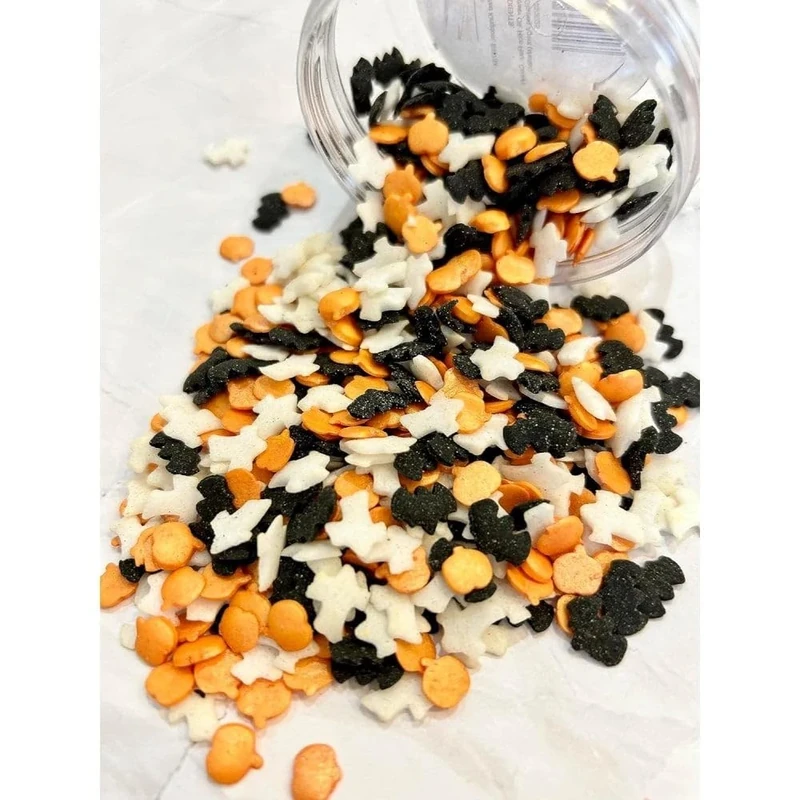 Halloween Themed Sprinkles (90g, Shapes)