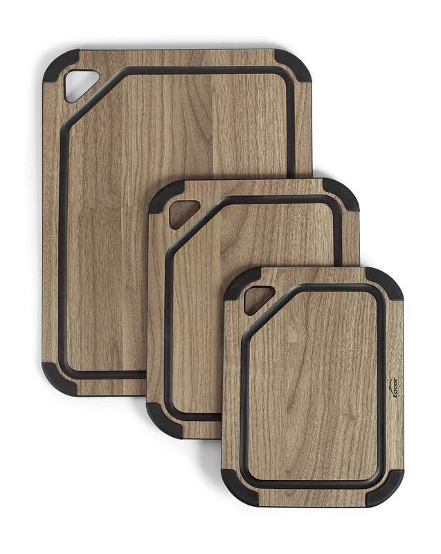 LACOR Board, Wood Fibre + Silicone, Black, Large