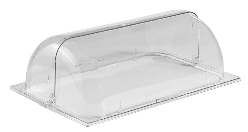 LACOR 66907P – Roll Top Cover Polycarbonate, GN 1/1 - Image 1
