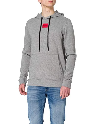 HUGO Men's jumper, Medium Grey31, L - Image 1