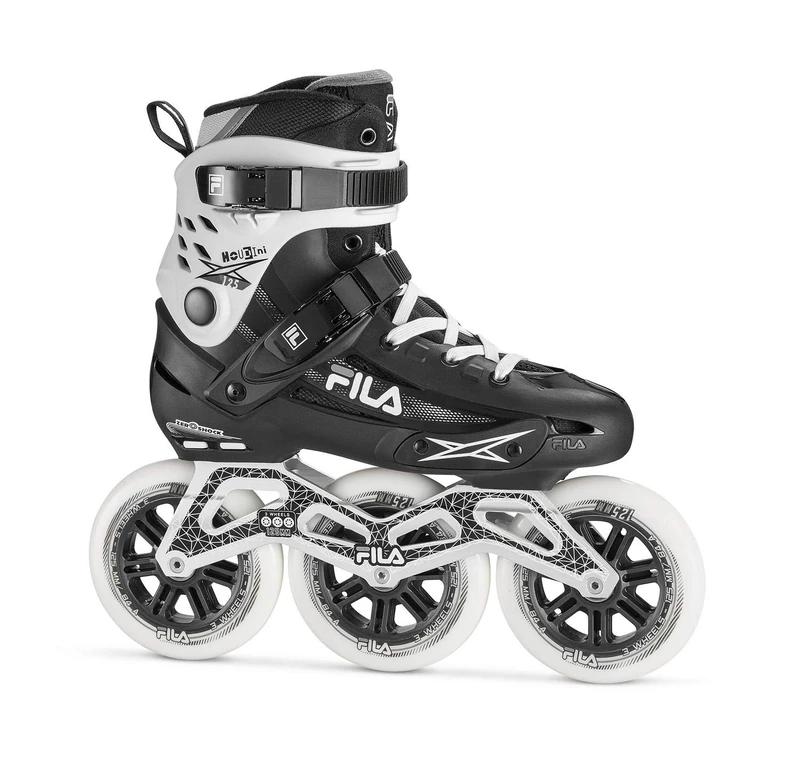 FILA SKATES 010620077 HOUDINI 125 Inline skate Unisex BLACK/WHITE Size 7.5