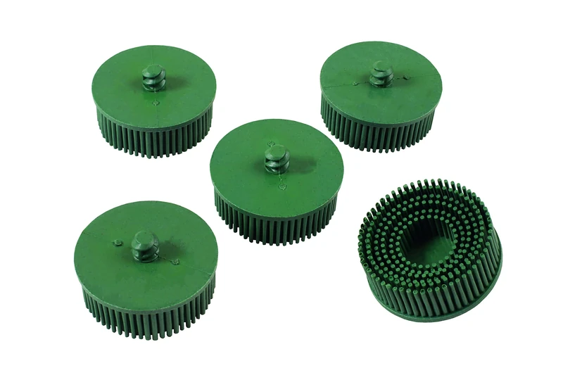 Connect 32198 Abracs Quick Lock Bristle Brush 50mm Green 5pc