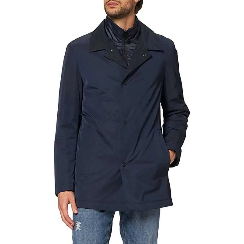 HUGO Men's Barelto2121 10232986 01 Jacket, Dark Blue405, M