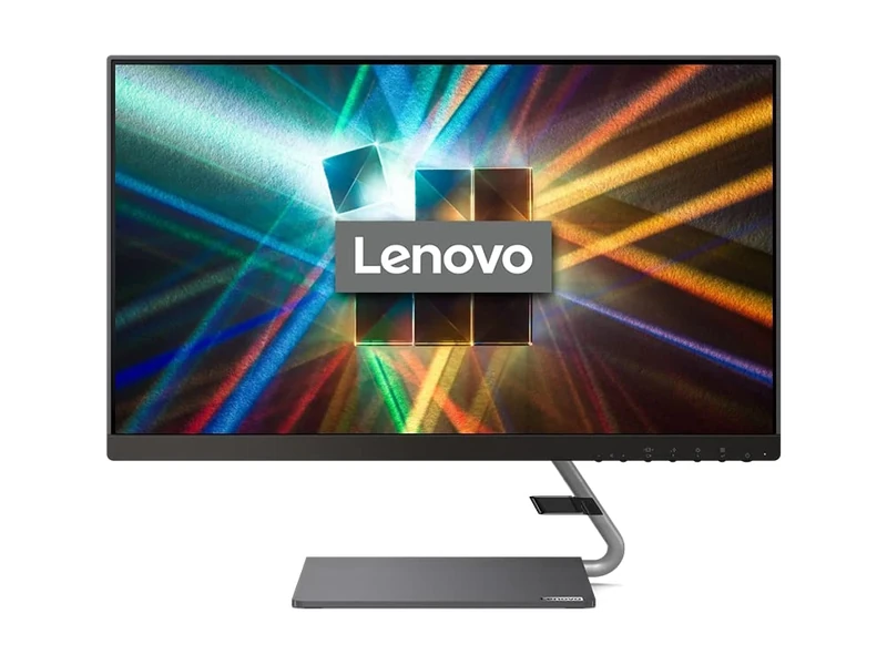 Lenovo Q24h-10 23.8-inch QHD LED Backlit LCD Hub PC Computer Monitor, HDMI, USB-C & A+ Energy Rating