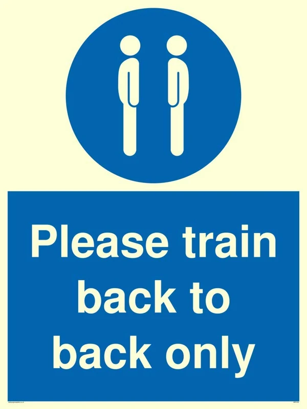 Please train back to back only