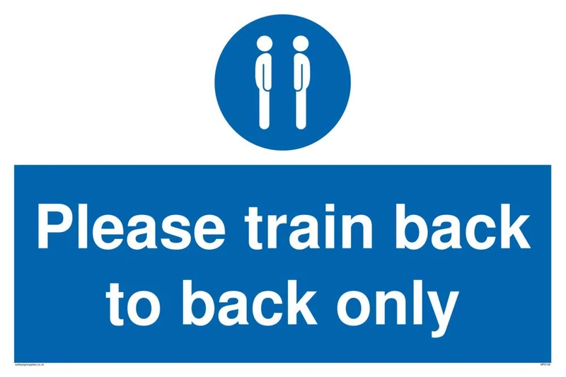 Please train back to back only