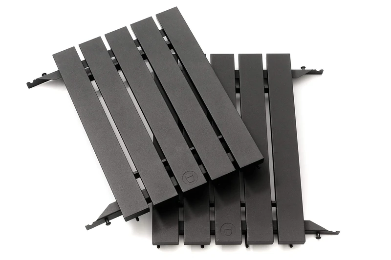 Kamado Joe BJ-ALUMN, Durable, Heat Resistant Aluminum Side Shelves in Black Compatible Big Joe Grill