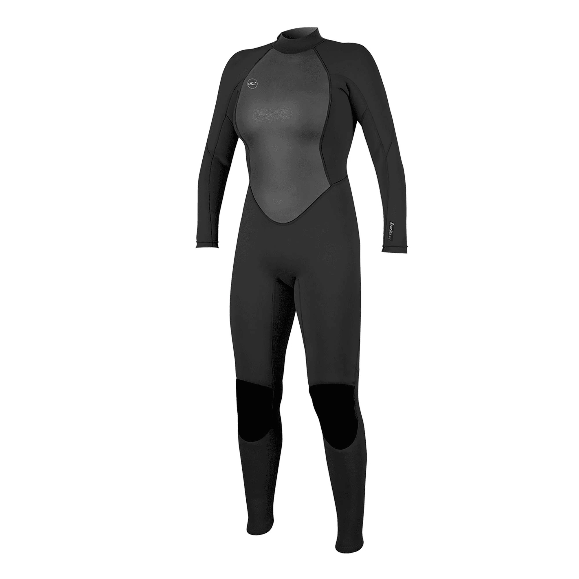ONeill O'Neill Womens Reactor II 5/3mm Back Zip Wetsuit - Black - Easy Stretch Womens Size - US 16