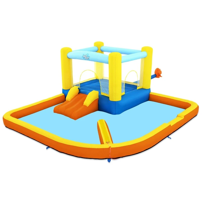 Bestway H2OGO Beach Bounce Water Park Kids Inflatable Bouncy Castle with Pool; Mini Water Park for Kids and Adults