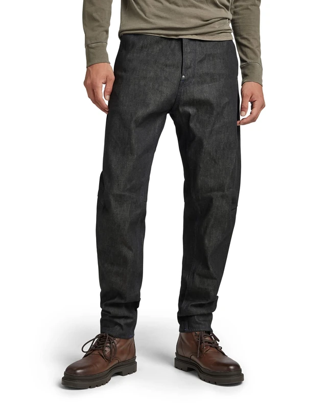 G-Star Men's Grip 3D Relaxed Tapered Jeans, Black (pitch black D19928-C668-A810), 32W / 34L