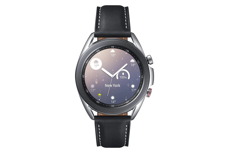 Samsung Galaxy Watch3, round Bluetooth smart watch for Android, rotating bezel, fitness tracker, large screen - Image 1
