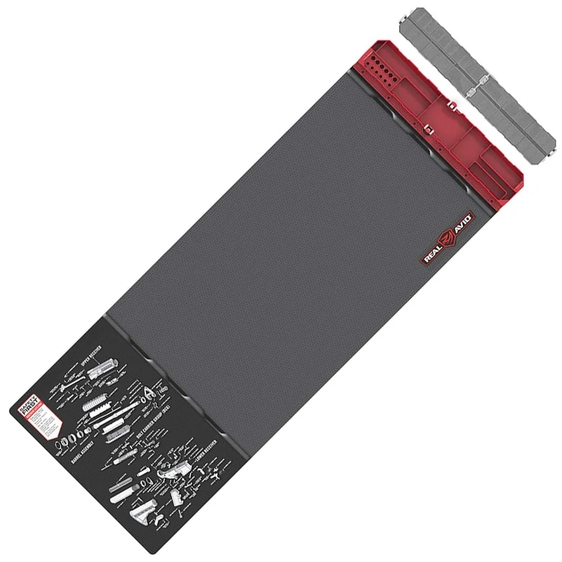 Real Avid Master Armorer’s Mat | Mega Gun Cleaning Mat or Maintenance Gun Mat | Ultra Organized Work Bench Mat and Project Work Mat | Oversized Gripping Neoprene Mat is a Perfect Rifle Cleaning Mat