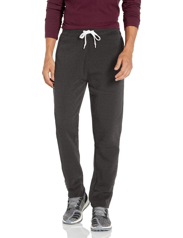 Southpole Men's Active Basic Jogger Fleece Pants Sweatpants, Heather Charcoal Open, X-Large - Image 1