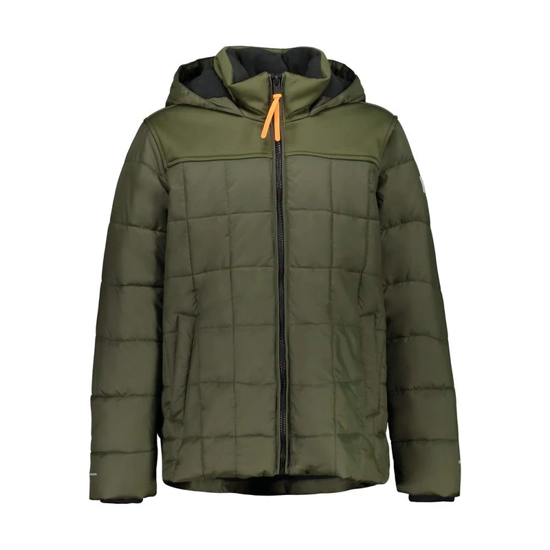 CMP Children's Water Repellant Hooded Jacket, boys, Jacket, 30K2034, oil green, 98