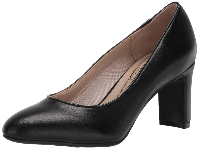 LifeStride Women's Gigi Pump, Black, 6.5 UK