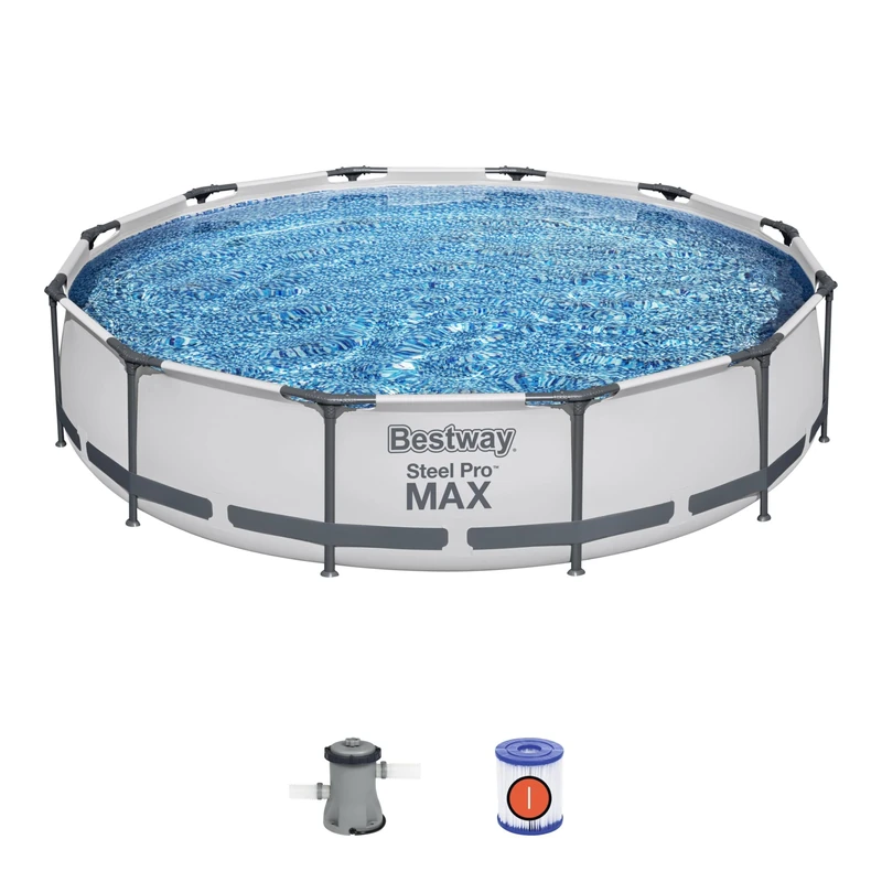 Bestway Steel Pro MAX 12' x 30"/3.66m x 30" Pool Set