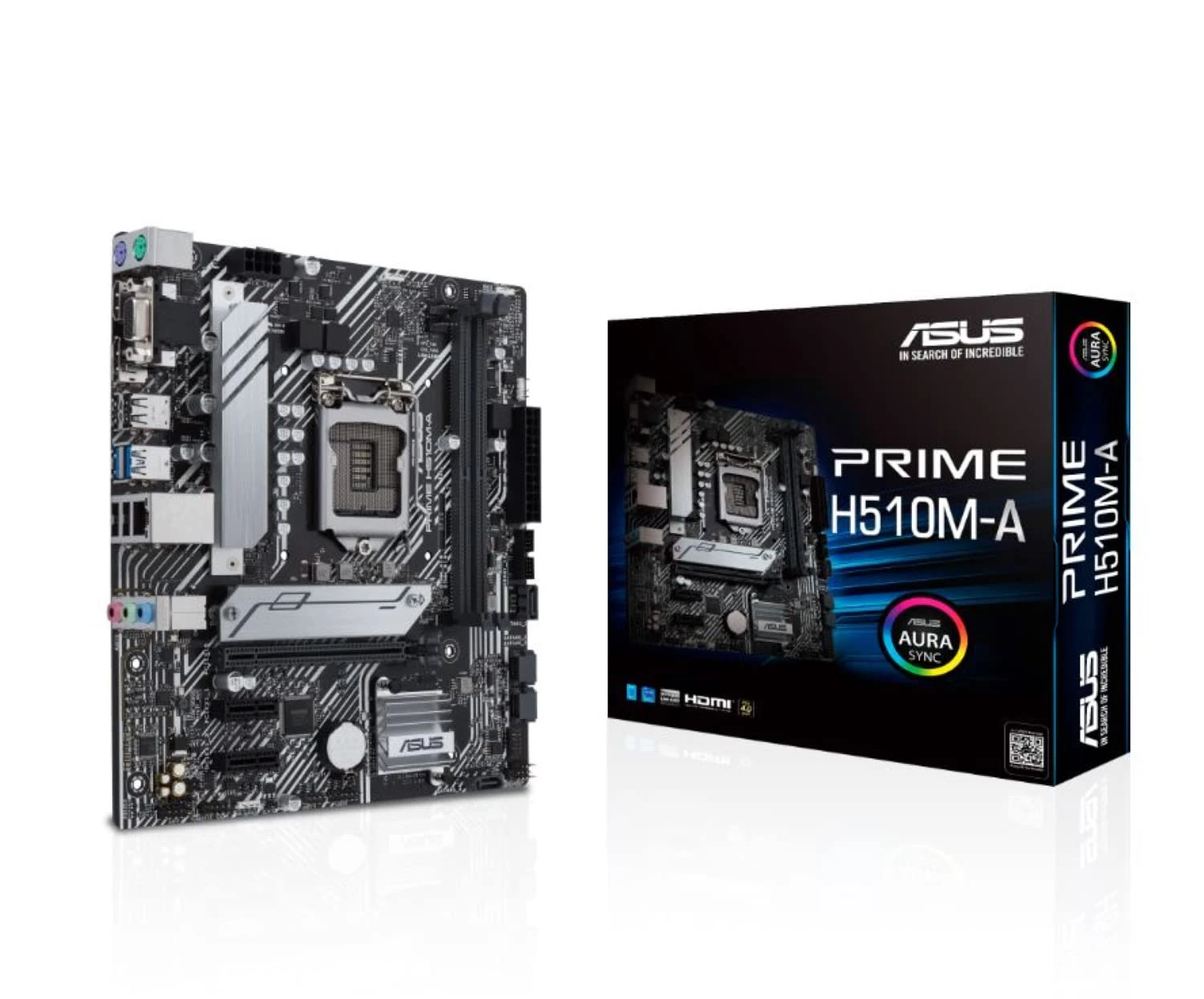 ASUS PRIME H510M-A MATX+GLN+U2.0+M2 SATA4+2XDDR4