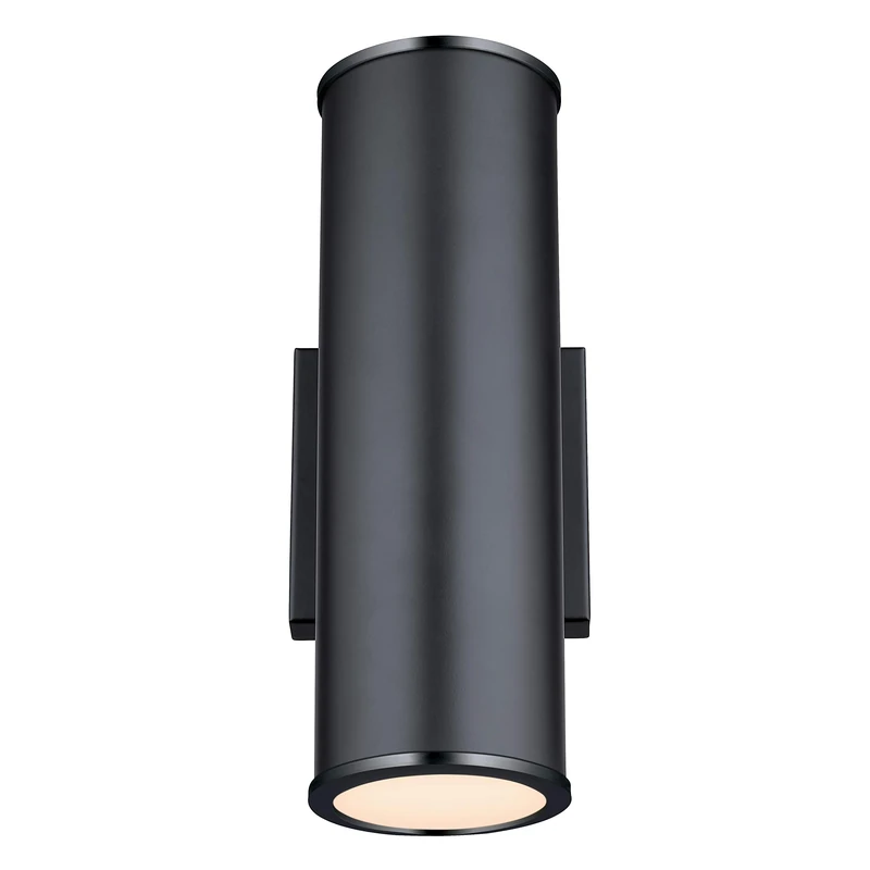 Marius Two-Light Dimmable LED Outdoor Wall Fixture with Up and Down Light - Image 1