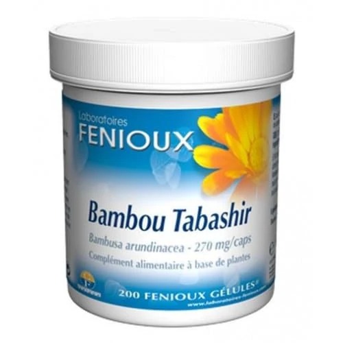 ALFA HERBAL Bambu Tabasheer 200cap, Black, Normal