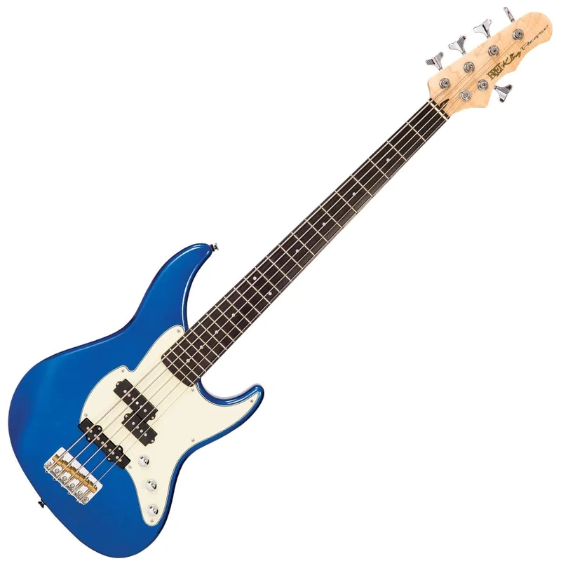 Fret-King Black Label Perception 5-String Bass - Candy Apple Blue