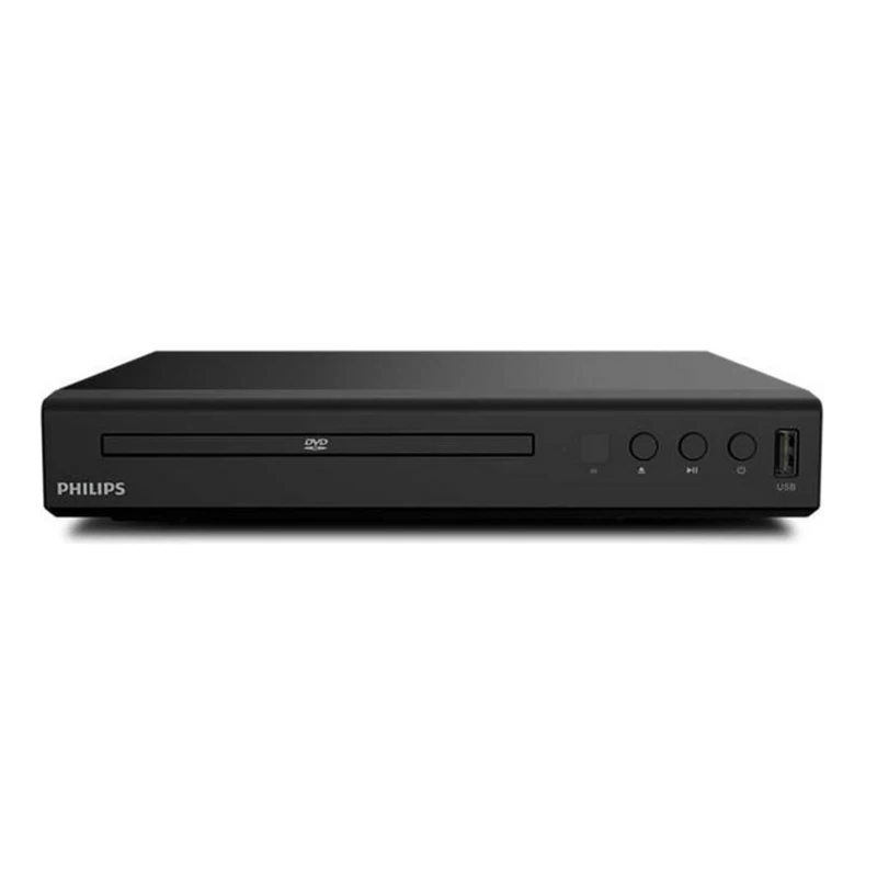 Philips TAEP200 DVD/CD Player - HDMI, Full HD, USB Media Link, DivX Ultra Certified, Remote Control - Black - EU Plug - Image 1