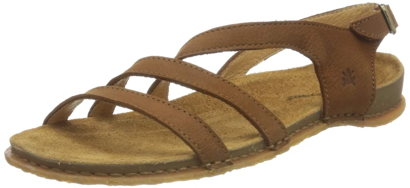 El Naturalista Women's N5811 PANGLAO Sandals, Wood, 7 UK