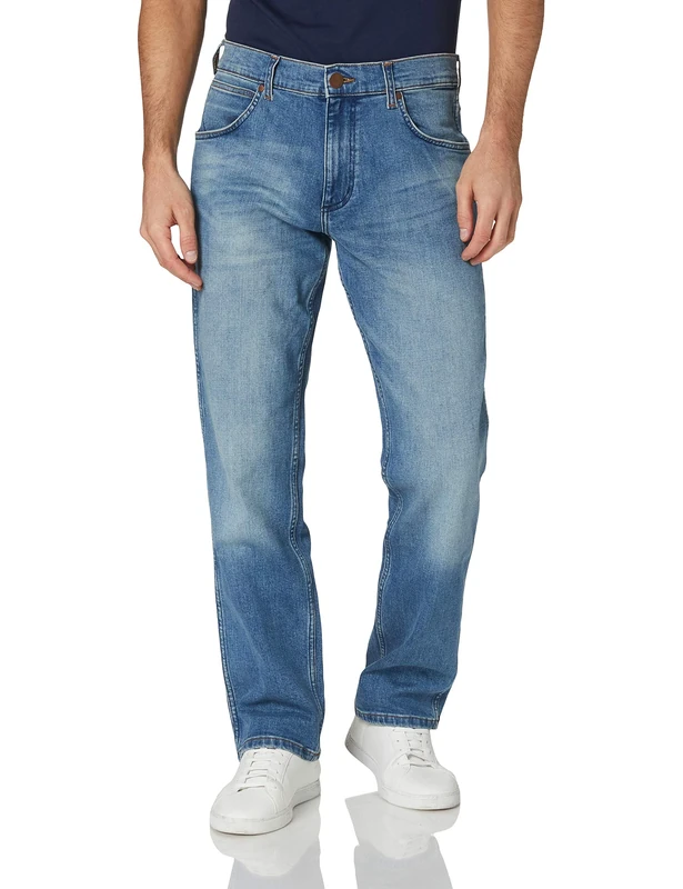 Wrangler Herren-Jeans Greensboro, Regular Fit, Straight Leg