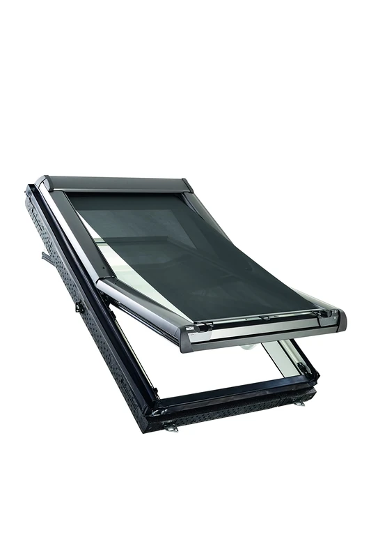 Roto Original External Roller Blind Screen ZAR Sun Protection & Heat Protection Fully Functional When Window is Open Length Adjustable for roof Windows Series Designo R4/R7 Size 094/xxx | 09/xx