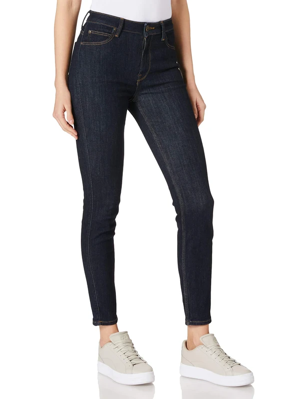 Lee Damen Scarlett High Jeans, Rinse, 29W / 31L
