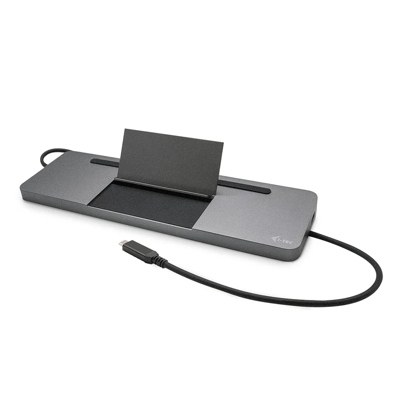 i-tec USB-C Docking Station - 1x HDMI, 1x VGA, 1x DisplayPort, 1x GLAN, 2x USB 3.0, 2x USB 2.0, 1x SD/MicroSD, 1x Audio, 1x USB-C Power Delivery Port 85W