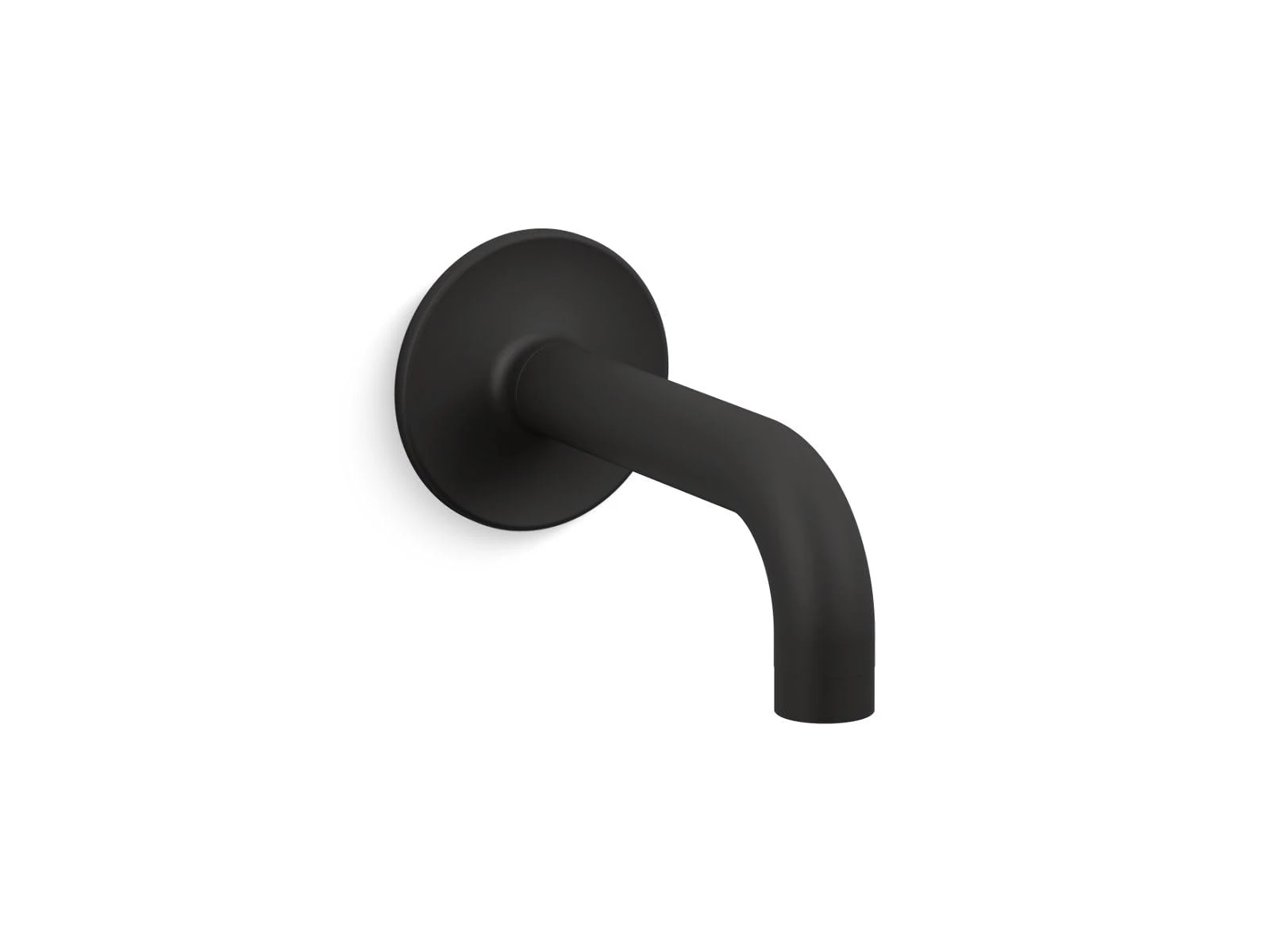 Kohler K-14427-BL Purist Bathtub Spout, Matte Black