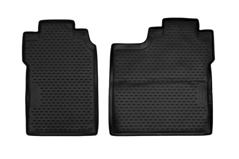Element EXP.ELEMENT3D1682210kf 3D Rubber Floor Mats Ford F150 2015-2017 Supercrew (USA) Front 2-Piece Black Fit