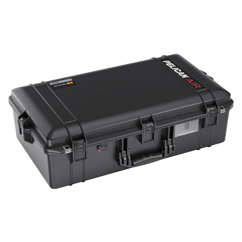 Pelican Air 1605 Case No Foam (2020 Edition with Push Button Latches) - Black (016050-0011-110)