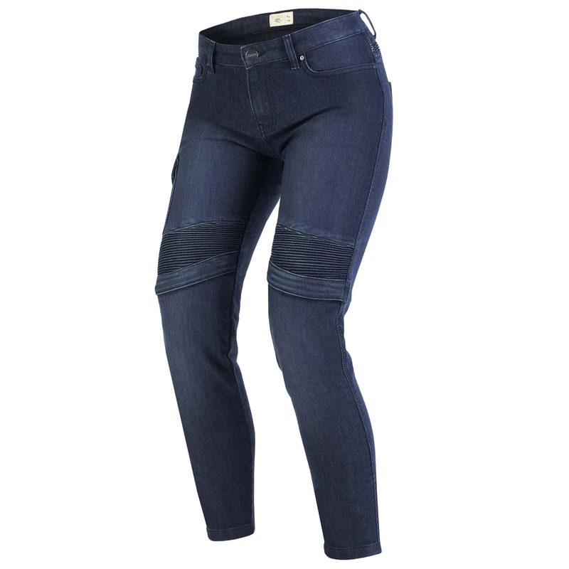 Broger Ohio Lady Raw Navy Motorcycle Jeans D28/30