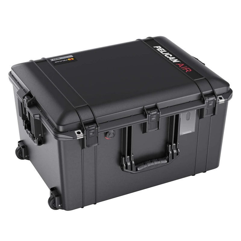 Pelican Air 1637 Case with Foam (2020 Edition with Push Button Latches) - Black, 016370-0001-110