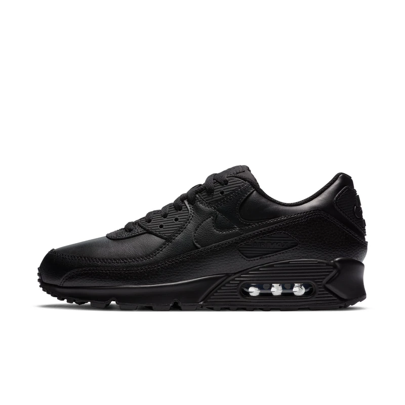 Nike AIR MAX 90 LTR, Men's Running Shoe, Black Black Black, 9 UK (44 EU)