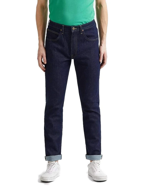 Lee Men's BROOKLYN STRAIGHT Jeans, RINSE, 46W / 34L