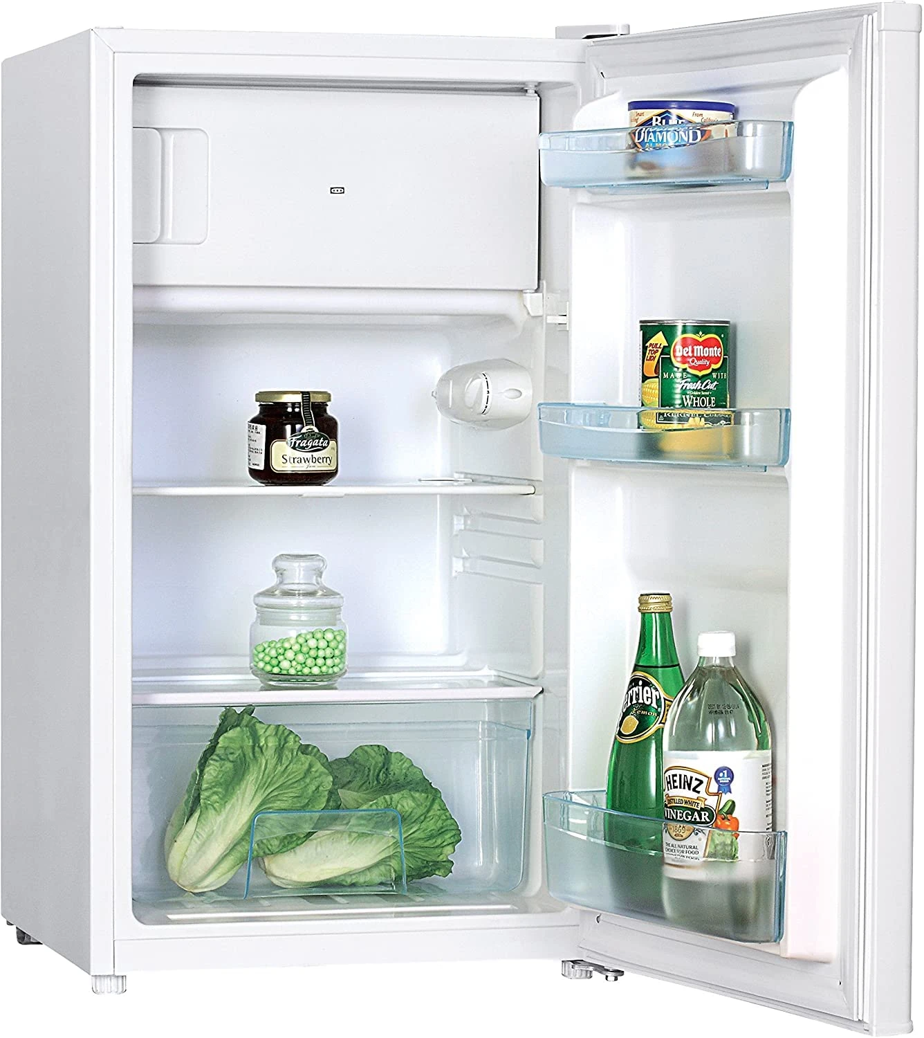 Igenix IG348R Under Counter Fridge with a 3 star Ice Box, 48 cm, White [Energy Class A+]