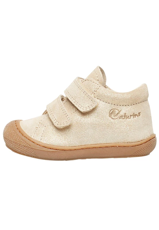 Naturino Girl's Cocoon VL Crib Shoe, Platinum, 5 UK Child