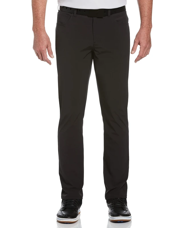 Callaway Men's Everplay 5-Pocket Golf Pant (Big & Tall and Regular), Black Heather, 42W x 36L
