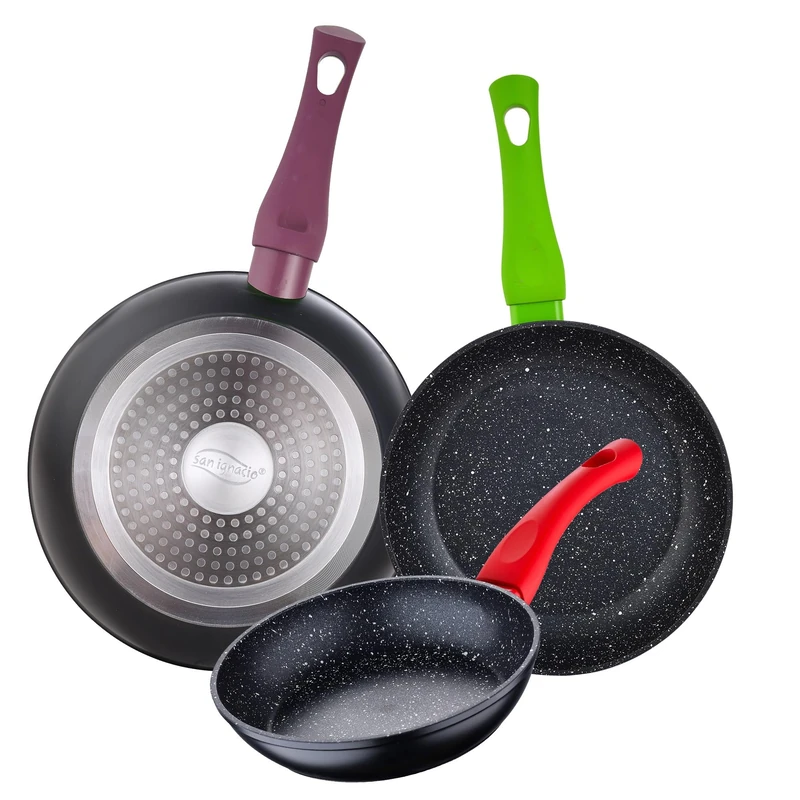 SAN IGNACIO Set of 3 Pans 18/22/26 cm Jolie Collection