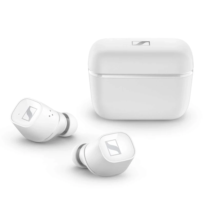Sennheiser 508901 CX 400BT True Wireless Earbuds - Bluetooth In-Ear Headphones for Listening to Music and Calling - Passive Noise Cancellation and Adjustable Touch Control, White