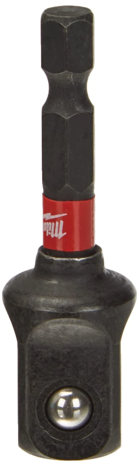 Milwaukee Shockwave Socket Spanner Insert 50 mm 1/4 Inch Hex to 1/2 Inch Square