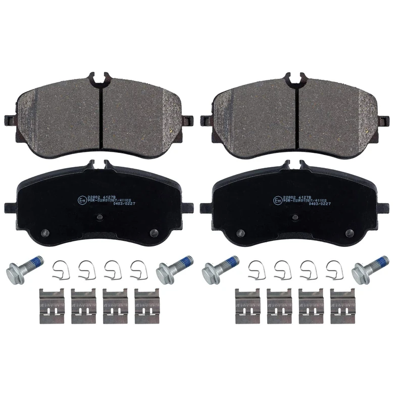 febi bilstein 16985 Brake Pad Set with fastening material, 1 unit